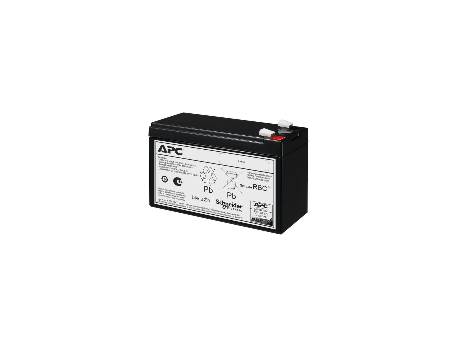 APCRBC176 APCRBC176 APC Ups Battery Sealed Lead Acid (Vrla) 24 V 7 Ah APCRBC176 APCRBC176 APC Ups Battery Sealed Lead Acid (Vrla) 24 V 7 Ah