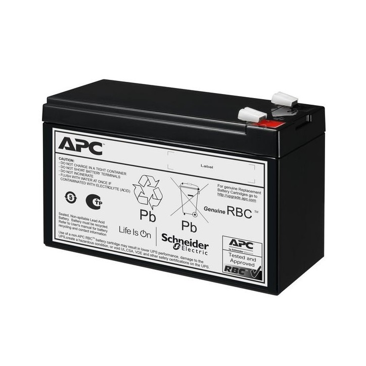 APCRBC176 APC Ups Battery Sealed Lead Acid (Vrla) 24 V 7 Ah