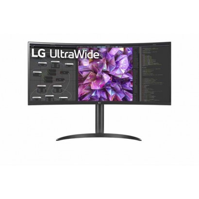 34WQ75C-B LG Computer Monitor 86.4 Cm (34") 3440 X 1440 Pixels Quad Hd Lcd Black