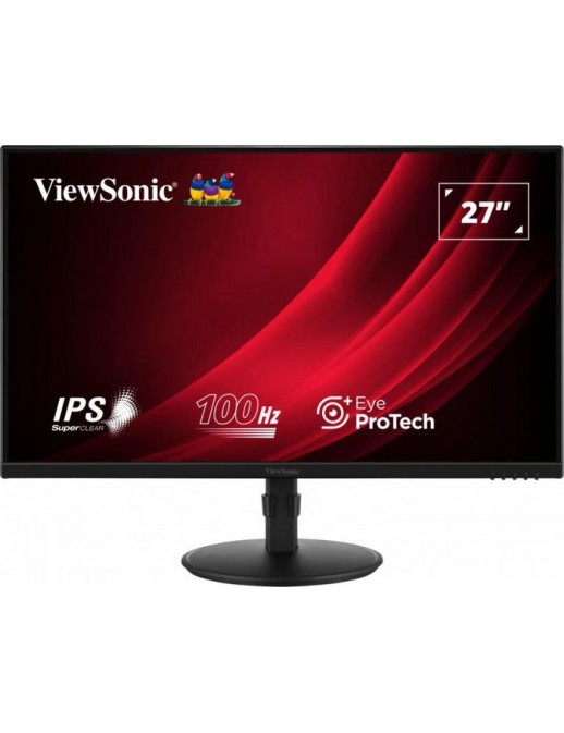 VG2708A-MHD ViewSonic 27" 16:9 1920 x 1080 FHD SuperClear® IPS LED Monitor with VGA, HDMI, DipsplayPort, Speakers and Full Ergon