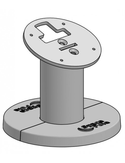 VISI001-02 VISI001-02 Ergonomic Solutions Wall mount for A-Frame 40 x 40 -BLACK-