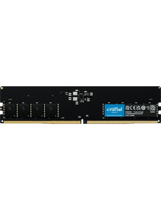 CT16G56C46U5 Memoria RAM UDIMM DDR5 16GB CRUCIAL 5600MHz DDR5-5600 1.1V CL46 CT16G56C46U5