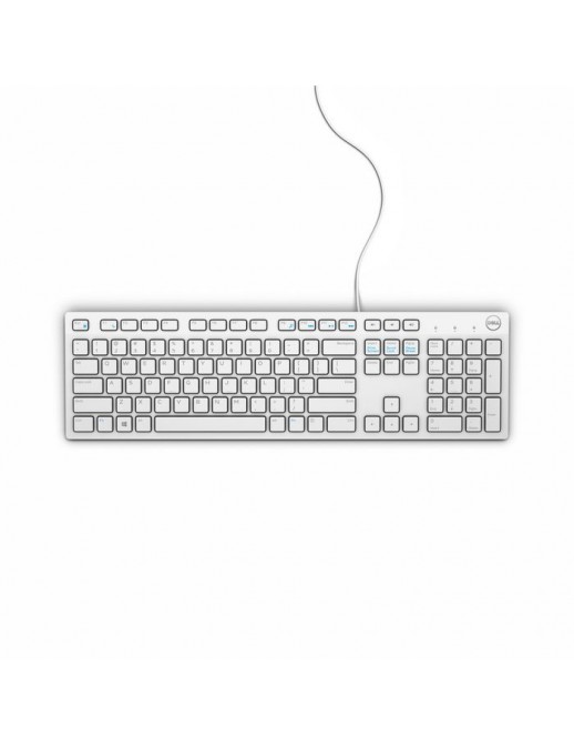 580-ADGM Dell KB216 keyboard USB QWERTY US International White 0580-ADGM