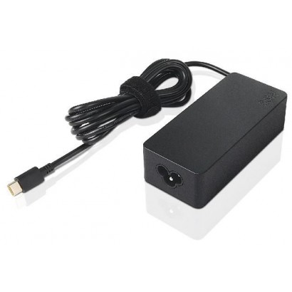 5A10W86294 Lenovo 65W USB-C AC adapter, 20V output, designed for Lenovo laptops, portable design....