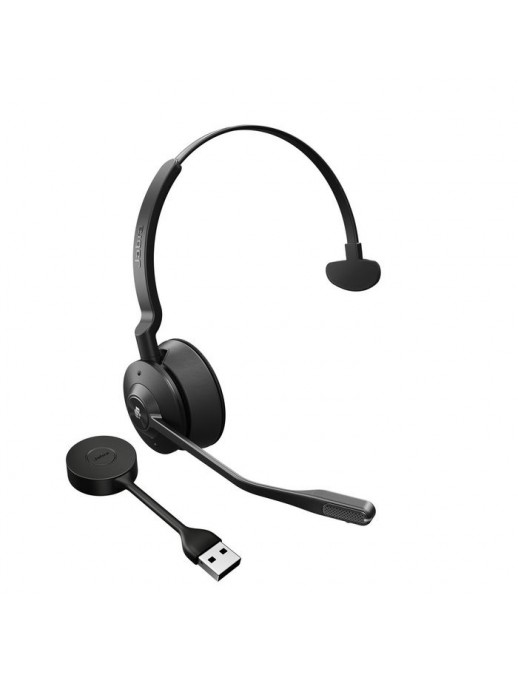 9553-450-111 Jabra Engage 55 Headset Wireless Head-Band Office/Call Center Black, Titanium