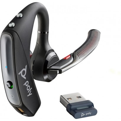 206110-102 Poly 5200 Headset Wireless Ear-hook Car/Home office Bluetooth Charging stand Black...