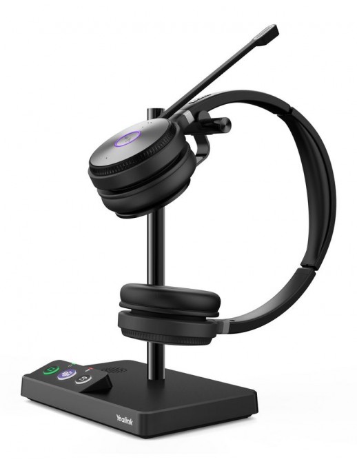 1308001 1308001 Yealink Teams Dect Headset WH62 Dual **EU PLUG** 1068978
