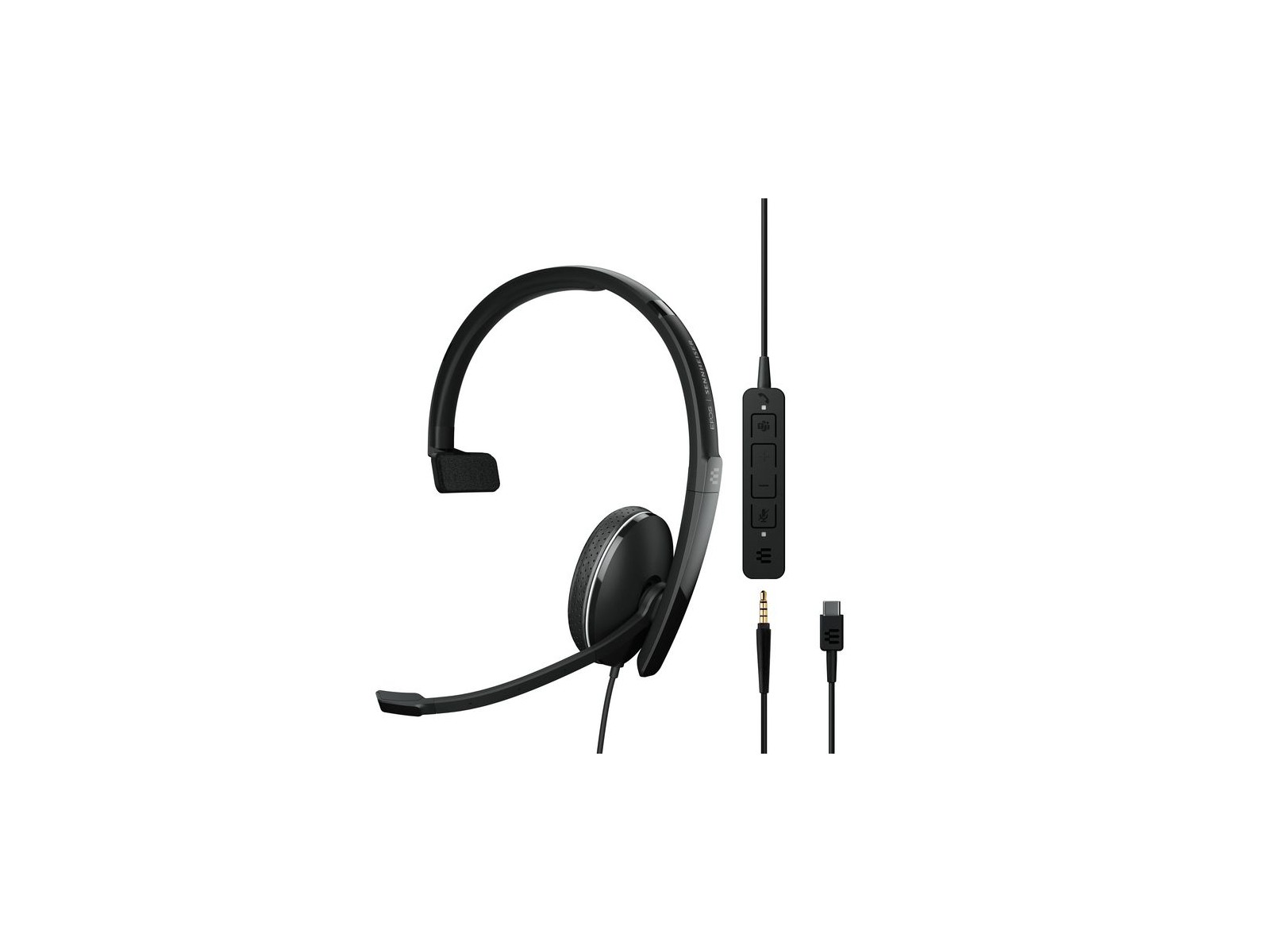 1000904 1000904 EPOS ADAPT 100 Series brheadset bron-ear brwired br3.5 mm jack brUSB-C black brCertified for Microsoft Teams ... 1000904 1000904 EPOS ADAPT 100 Series brheadset bron-ear brwired br3.5 mm jack brUSB-C black brCertified for Microsoft Teams ...