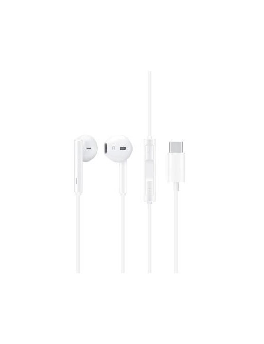 55030088 Huawei Headphones/Headset Wired In-Ear Calls/Music Usb Type-C White