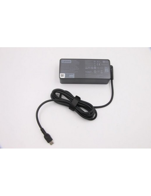 5A10W86253 5A10W86253 Lenovo 65W power adapter for Lenovo laptops, featuring 20V, 15V, 9V, and 5V outputs, dual-port design f...