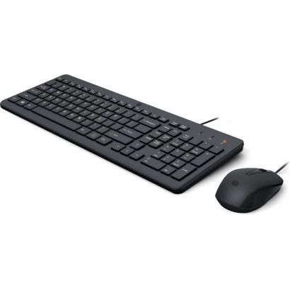 240J7AAABU HP 150 Wired Mouse and Keyboar