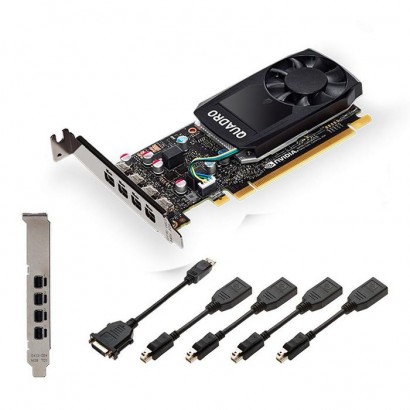 VCQP1000V2-PB VCQP1000V2-PB PNY Graphics card NVIDIA Quadro P1000 V2 4 GB GDDR5 Features DSE