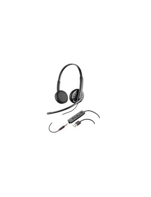 S26391-F7139-L352 S26391-F7139-L352 Fujitsu Plantronics Blackwire 325 Headset Wired Head-Band Office/Call Center Black 834351