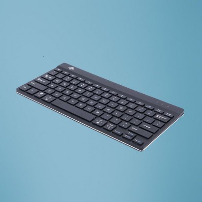 RGOCOUSWLBL R-Go Tools R-Go Compact Break Keyboard, QWERTY (US), black, wireless