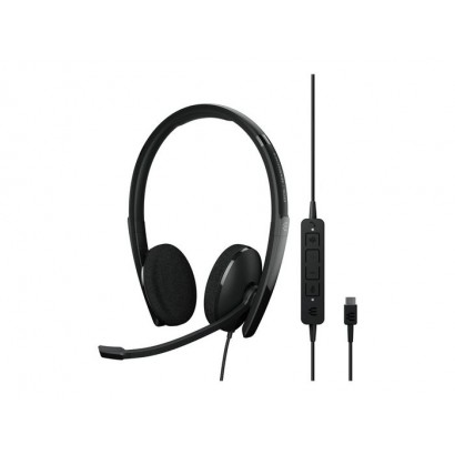1000905 1000905 EPOS ADAPT 100 Seriesbrheadset bron-ear brwired brUSB-C blackbr Certified for Microsoft Teams brOptimised for UC