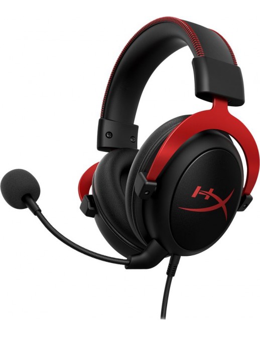 4P5M0AA 4P5M0AA HP HyperX Cloud II - Gaming Headset (Black-Red)