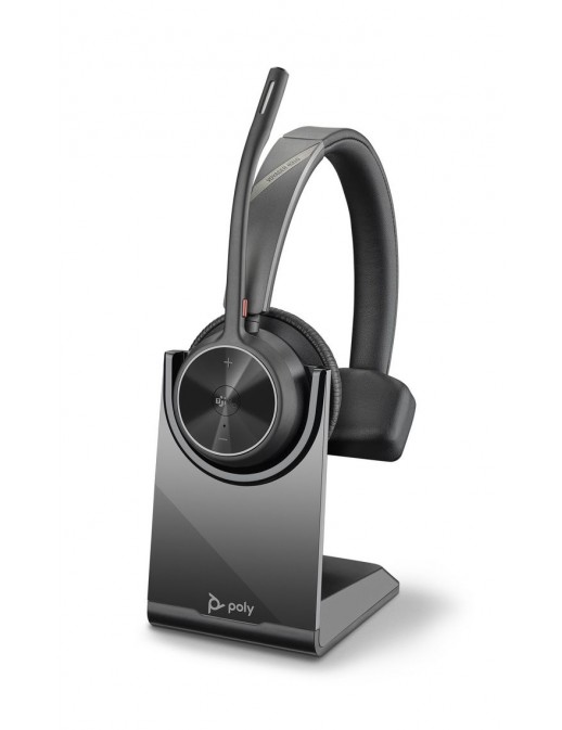 218471-02 Poly Voyager 4310 UC Wireless Headset with Charge Stand, Teams, USB-A 1059814, 77Y93AA