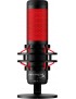4P5P6AA 4P5P6AA HP HyperX QuadCast - USB Microphone (Black-Red) - Red Lighting