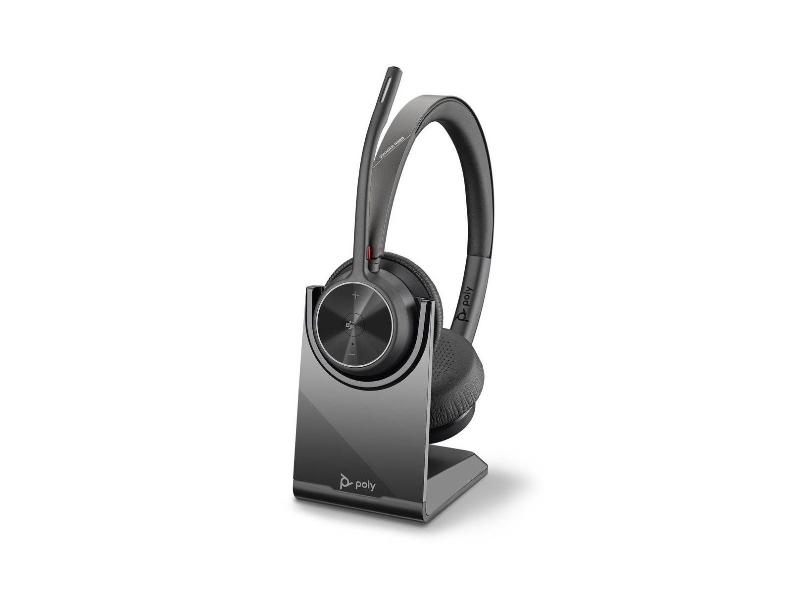 218476-02 218476-02 Poly Voyager 4320 UC Wireless Headset with Charging Stand, Teams, USB-A 77Z00AA