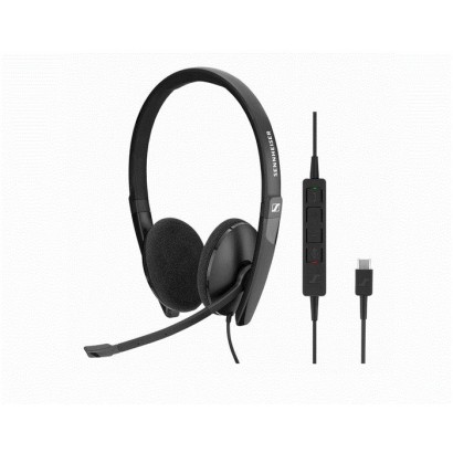 1000919 EPOS On-ear double-sided USB-C headset with in-line call control, optimized for UC...