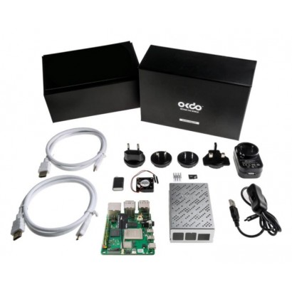 ROCK4C+ STARTER KIT ROCK4C+ STARTER KIT Radxa Okdo Single Board Computer - ROCK 4 Model C+ 4GB starter kit 230-6199