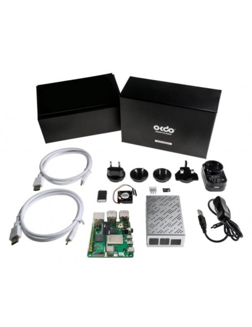 ROCK4C+ STARTER KIT ROCK4C+ STARTER KIT Radxa Okdo Single Board Computer - ROCK 4 Model C+ 4GB starter kit 230-6199