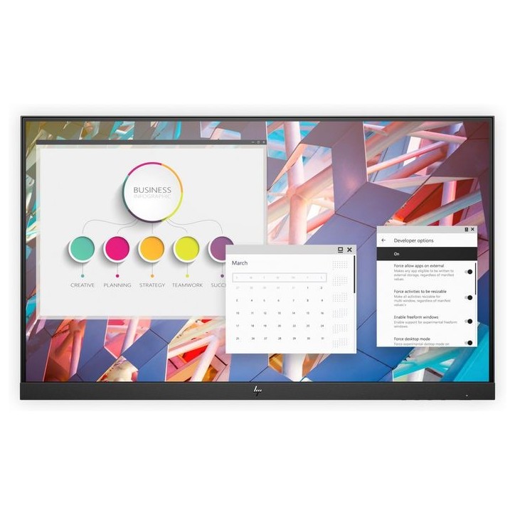 9VF99A9ABB HP 60.5cm (23.8") Full HD 1920 x 1080 IPS, 16:9, 250cd/m², 5ms, 178°/178°, 1000:1No Stand Monitor