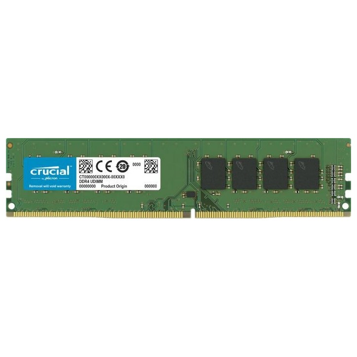 CT8G4DFRA32A Crucial 8GB DDR4-3200 UDIMM, 1.2V, 1024Meg x 64