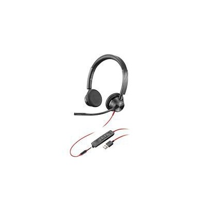 214016-101 Poly Blackwire 3325 headset Head band MS-vers. USB-A Stereo 8M3V3AAABA