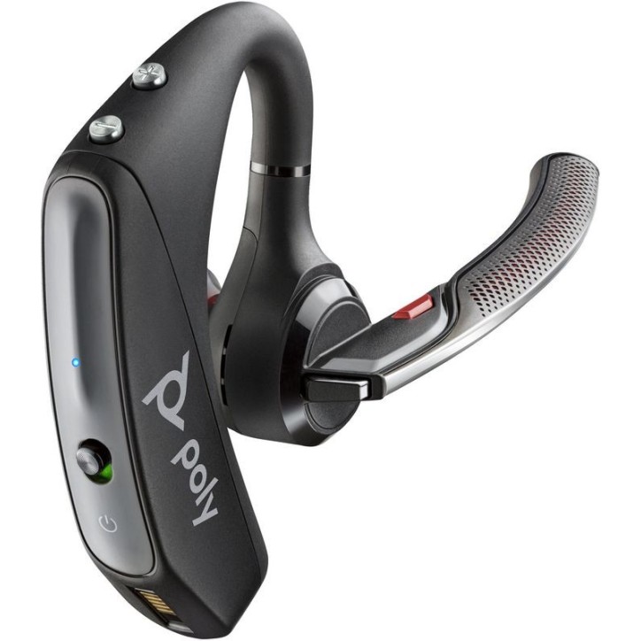 203500-105 Poly Voyager 5200, Standard, Noise Cancelling Bluetooth Earpiece 875869, 80S12AA
