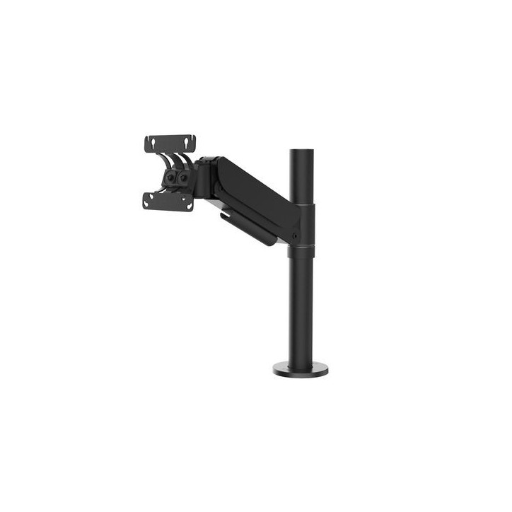 SPV1305-02 Ergonomic Solutions SpacePole Arc VESA 75/100, Height-adjustable Screen Mount -Black- SPV1305-02 Ergonomic Solutions SpacePole Arc VESA 75/100, Height-adjustable Screen Mount -Black-