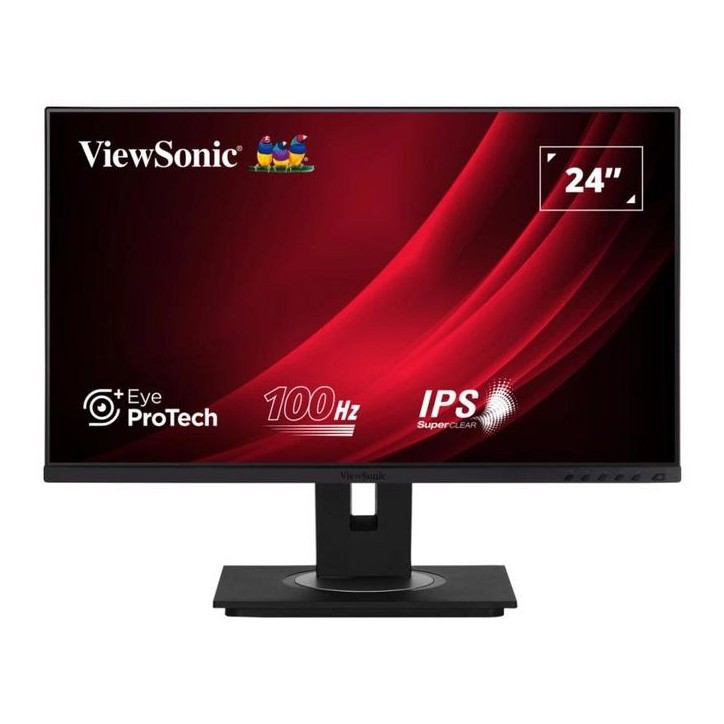 VG2448A-2 ViewSonic 24" FHD SuperClear® IPS LED 3 sides frameless bezel Monitor with VGA, HDMI, DipsplayPort, 4 USB, Speakers VS VG2448A-2 ViewSonic 24" FHD SuperClear® IPS LED 3 sides frameless bezel Monitor with VGA, HDMI, DipsplayPort, 4 USB, Speakers VS