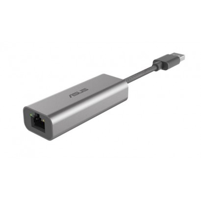 90IG0650-MO0R0T Asus USB Type-A 2.5G Base-T Ethernet Adapter with backward compatibility of 2.5G/1G/100Mbps