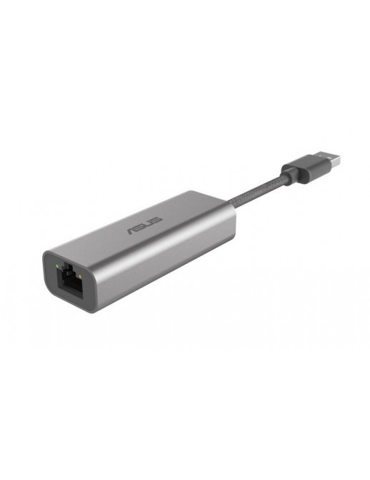 90IG0650-MO0R0T Asus USB Type-A 2.5G Base-T Ethernet Adapter with backward compatibility of 2.5G/1G/100Mbps