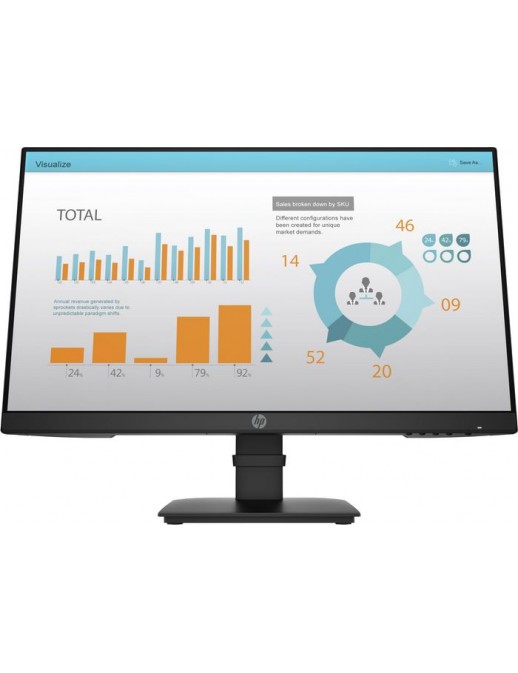 1A7E5AA#ABB 1A7E5AAABB HP 60.5cm (23.8") Full HD 1920 x 1080 IPS, 16:9, 250cd/m², 14ms, 178°/178°, 1000:1