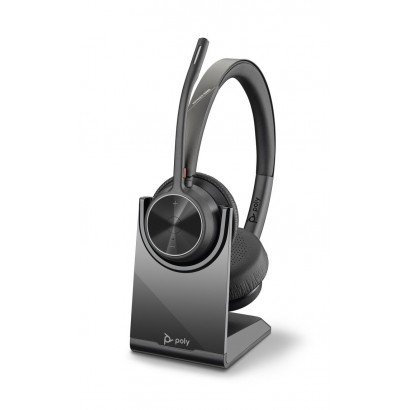 218476-01 Poly Voyager 4320 UC Wireless Headset with Charge Stand, USB-A 836210, 77Y99AA