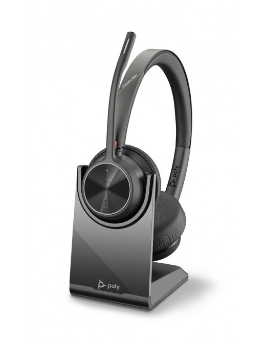 218476-01 Poly Voyager 4320 UC Wireless Headset with Charge Stand, USB-A 836210, 77Y99AA