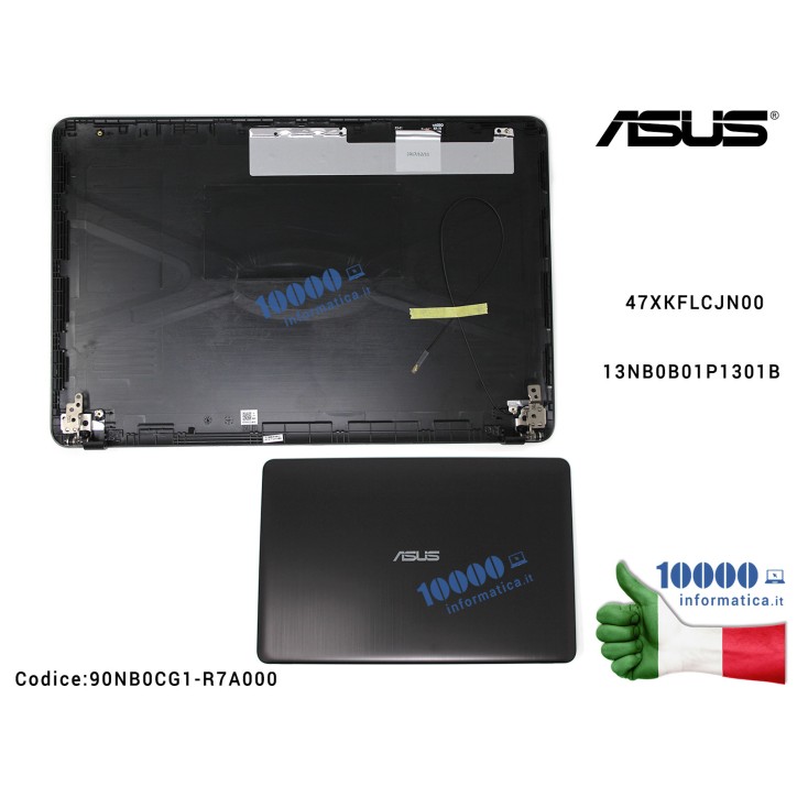 Cover LCD ASUS VivoBook Max X541 F541 (Chocolate Brown) X541N X541NA F541N X541NC X541S X541SA X541SC X541U X541UA X541UJ X541UV