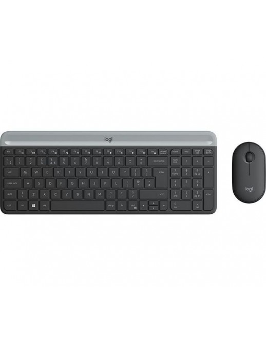 920-009200 920-009200 Logitech Slim Wireless Keyboard and Mouse Combo MK470