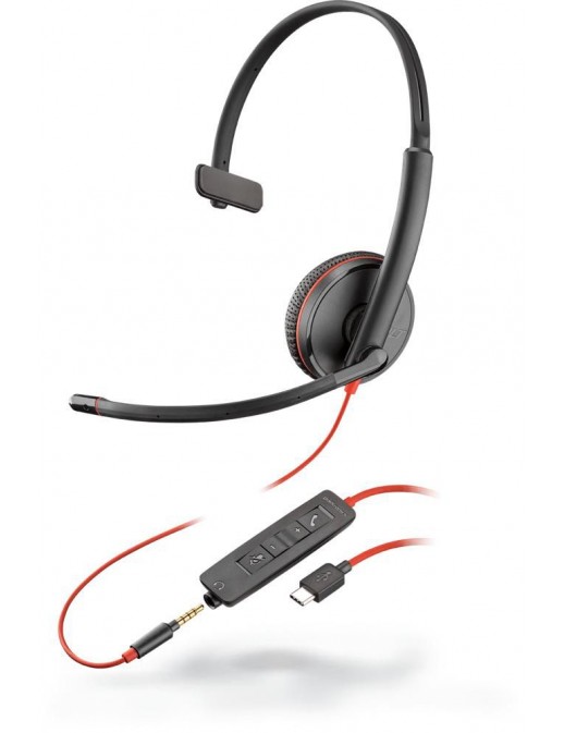 209750-201 209750-201 Poly Blackwire 3215, USB-C 834330