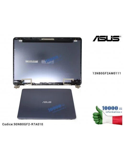 90NB0GF2-R7A010 Cover LCD ASUS VivoBook S410 [AL] (STAR GREY) A411 F411 K410 P1410 S401 S410QA S410U S410UA S410UF S410UN S41...