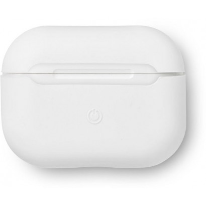 ES660021 eSTUFF Silicone Cover for AirPods Pro - White