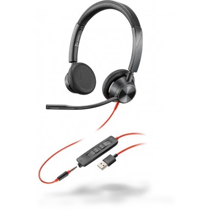214016-01 214016-01 Poly USB-A, Audio 3.5 mm, 20 Hz to 20 KHz, 94 dBSPL± 4 dB, 32 Ohm 864034