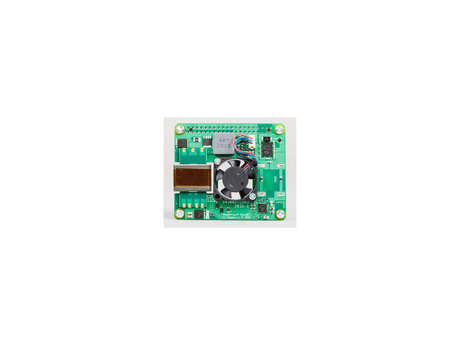 SC0468 SC0468 Raspberry Pi PoE+ Hat 2211857 SC0468 SC0468 Raspberry Pi PoE+ Hat 2211857