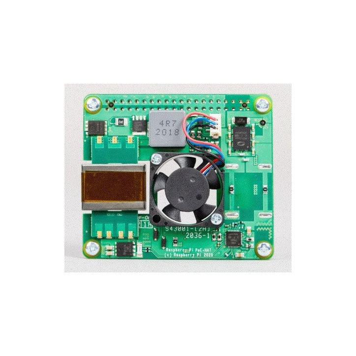 SC0468 Raspberry Pi PoE+ Hat 2211857 SC0468 Raspberry Pi PoE+ Hat 2211857