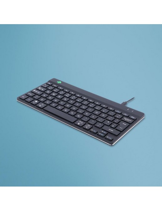 RGOCOUKWDBL R-Go Tools R-Go Compact Break Keyboard, QWERTY (UK), black, wired