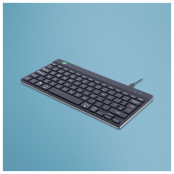 RGOCOUKWDBL R-Go Tools R-Go Compact Break Keyboard, QWERTY (UK), black, wired
