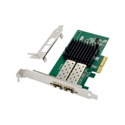 MC-PCIE-I350AM2 MicroConnect PCIe Intel I350 DUAL 1GbE SFP Server NIC 7ZT7A00534