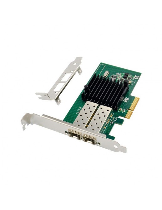 MC-PCIE-I350AM2 MicroConnect PCIe Intel I350 DUAL 1GbE SFP Server NIC 7ZT7A00534