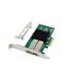 MC-PCIE-I350AM2 MC-PCIE-I350AM2 MicroConnect PCIe Intel I350 DUAL 1GbE SFP Server NIC 7ZT7A00534